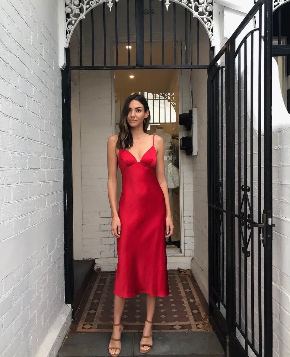 Shona Joy Adonis Slip Midi