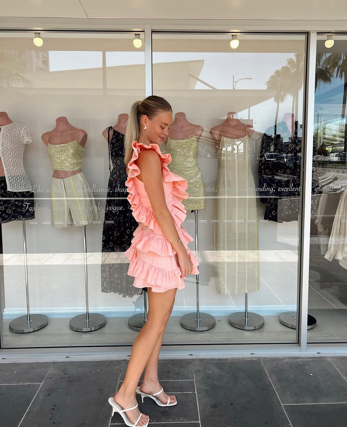 By Nicola Adrift Frill Mini