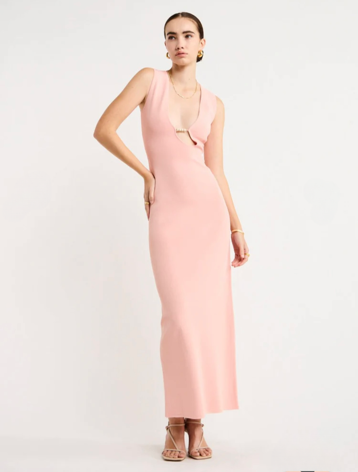 Sir The Label Kinetic Beaded Maxi