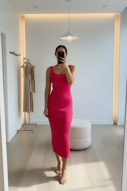 Ruby Cadillac Midi