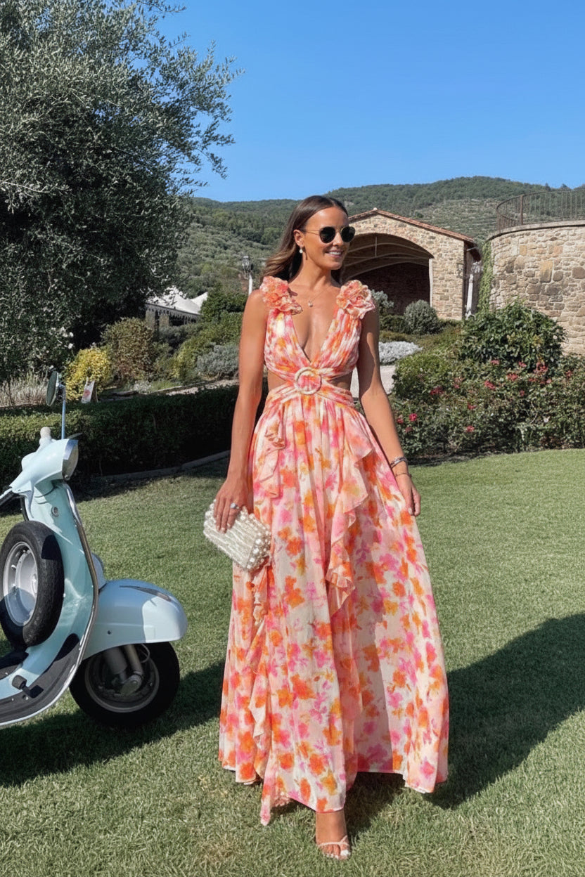 Anne Louise Boutique Floral Maxi