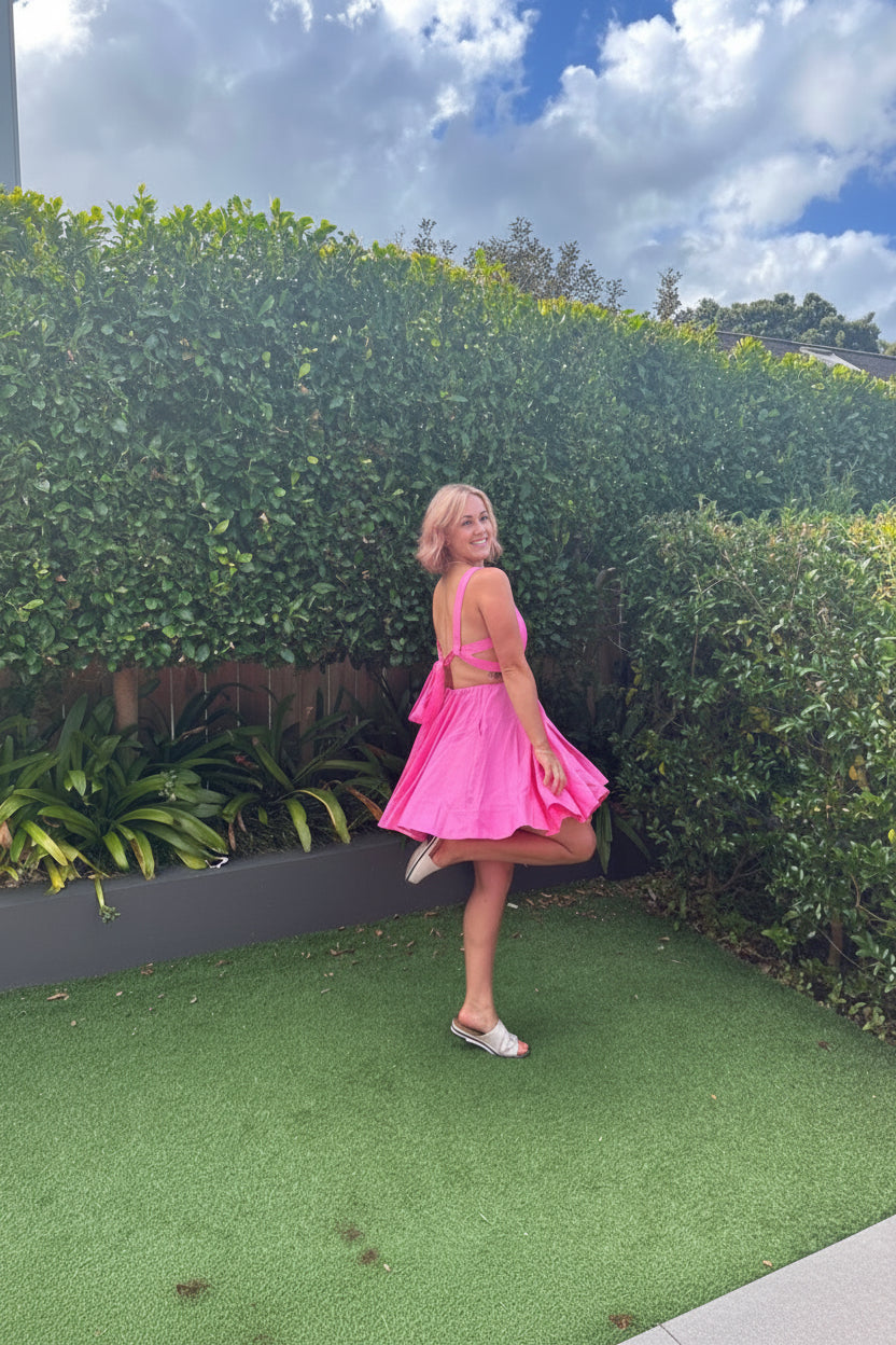 AJE Clara Tie Back Mini