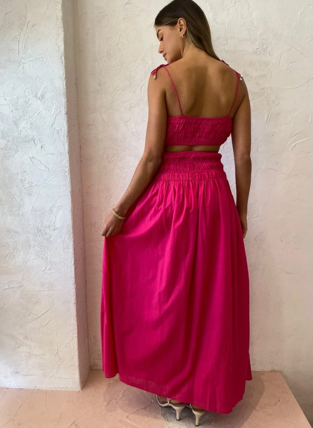 Steele Ginger Crop + Cruise Maxi Skirt
