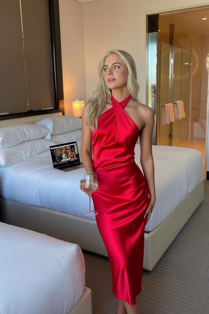 YLD Red Crossover Maxi