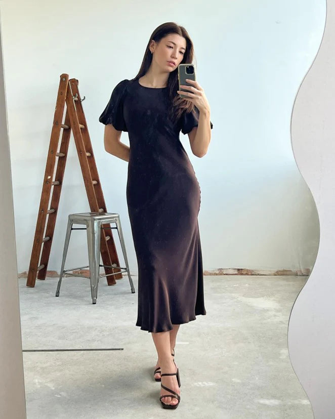 Ruby Kendall Satin Dress